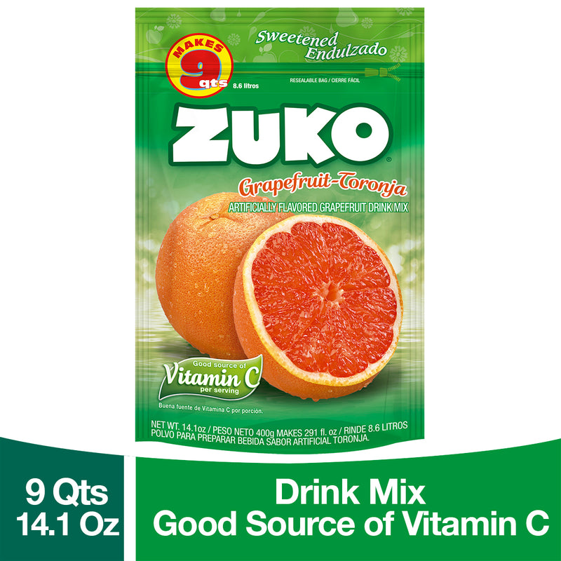 Zuko Drink Mix Grapefruit Family Pack, 14.1 oz