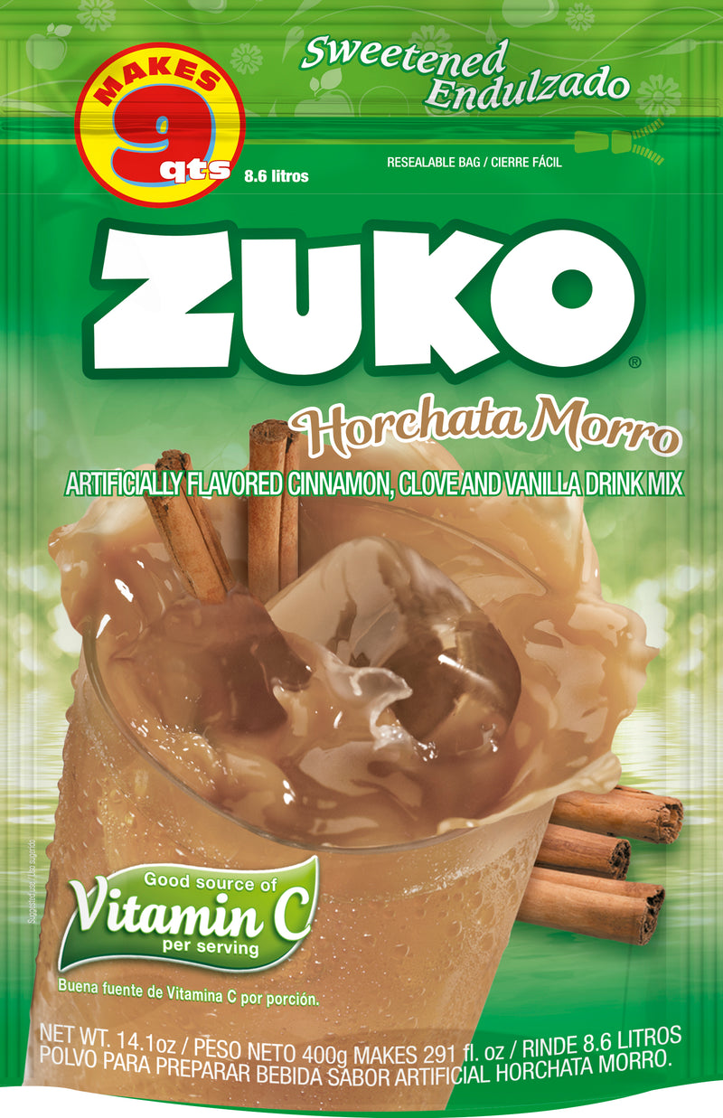 Zuko Drink Mix Horchata Morro Family Pack, 14.1 oz