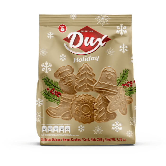 Dux Holiday Christmas Cookies Bag, 7.76 oz