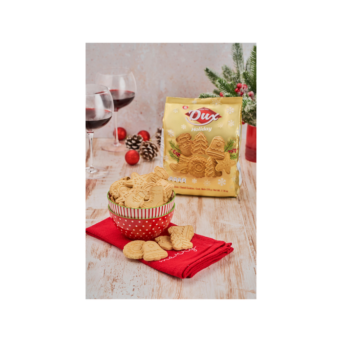 Dux Holiday Christmas Cookies Bag, 7.76 oz