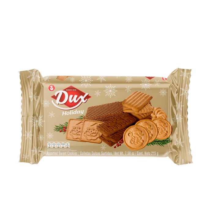 Dux Holiday Christmas Cookies Box, 7.58 oz