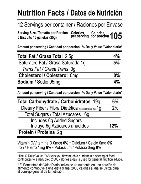 Pozuelo Tipo Cookies Bag, 10.6 oz