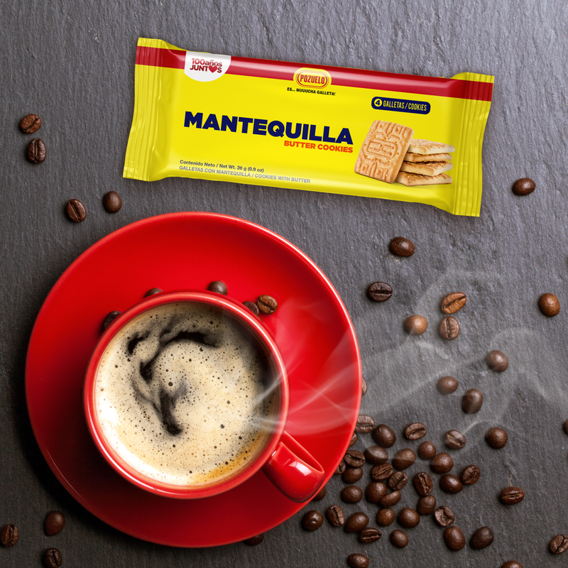 Pozuelo Galletas de Mantequilla 11 oz - 12 ct