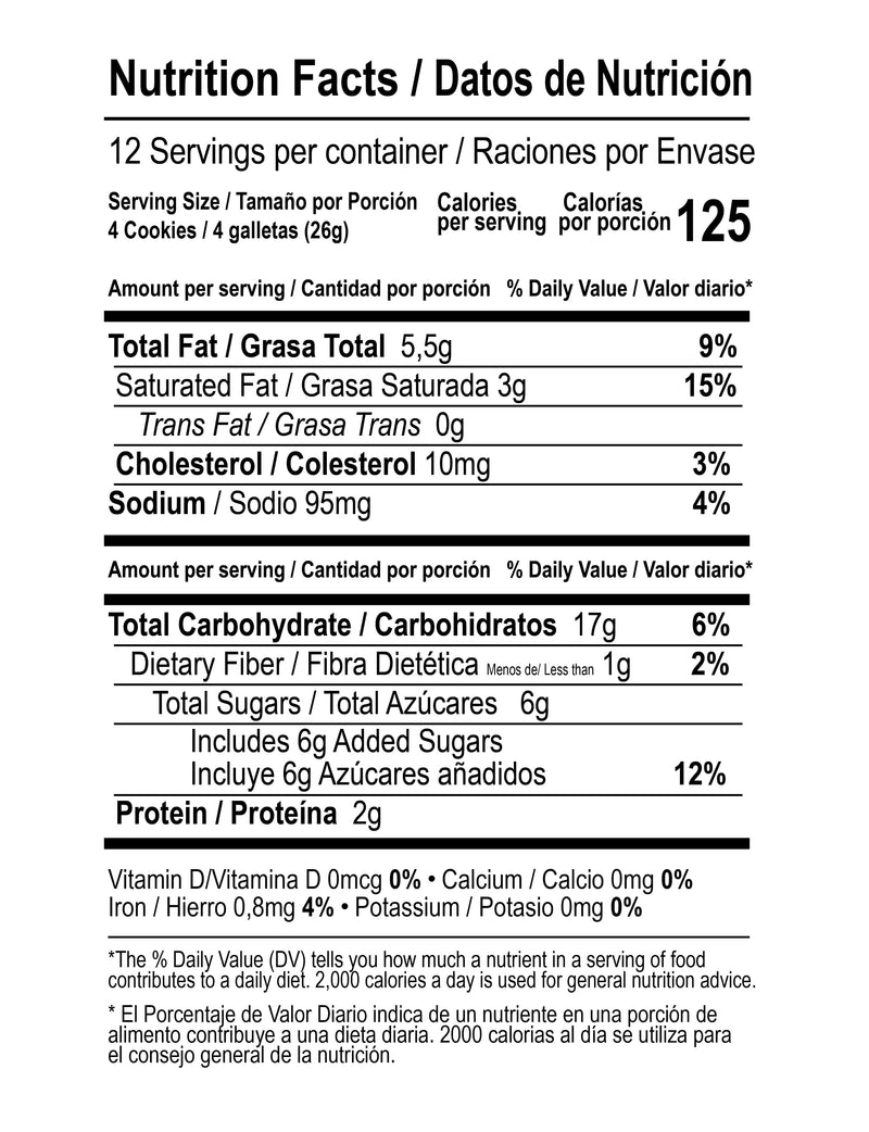 Pozuelo Galletas de Mantequilla 11 oz - 12 ct