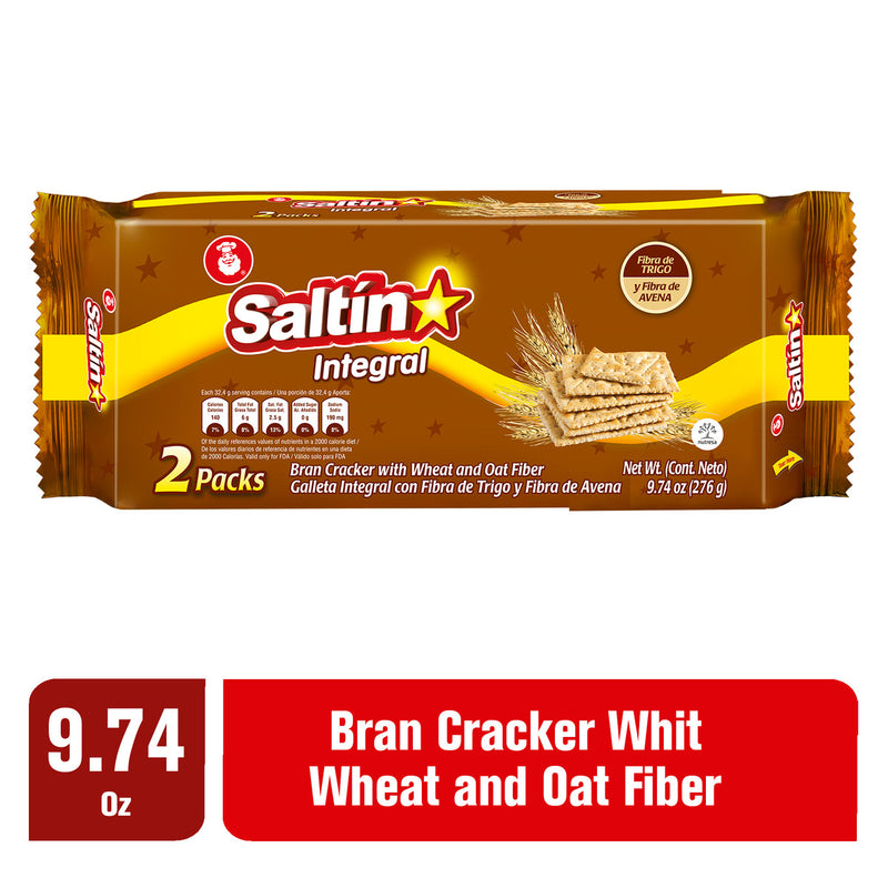Saltin Integral Crackers Pack, 9.7 oz