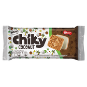 front picture 14.1 oz Chiky coconut flavor packaging
