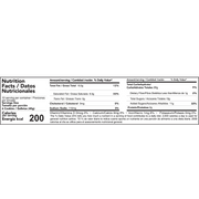 image nutritional information Chiky Coconut