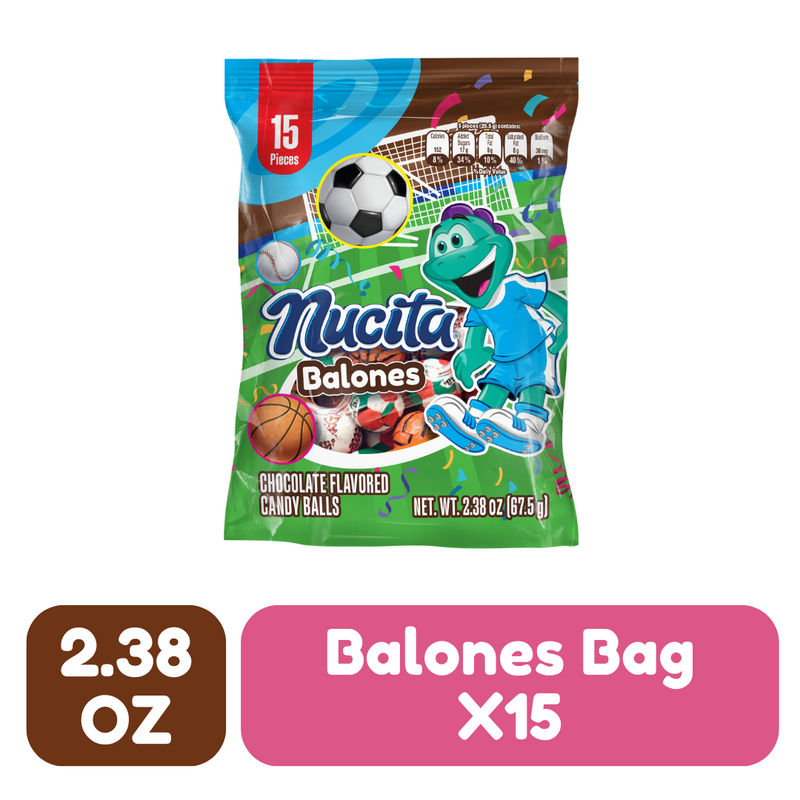 Bolsa de Pelotas Deportivas Chocolate 2.38 Oz