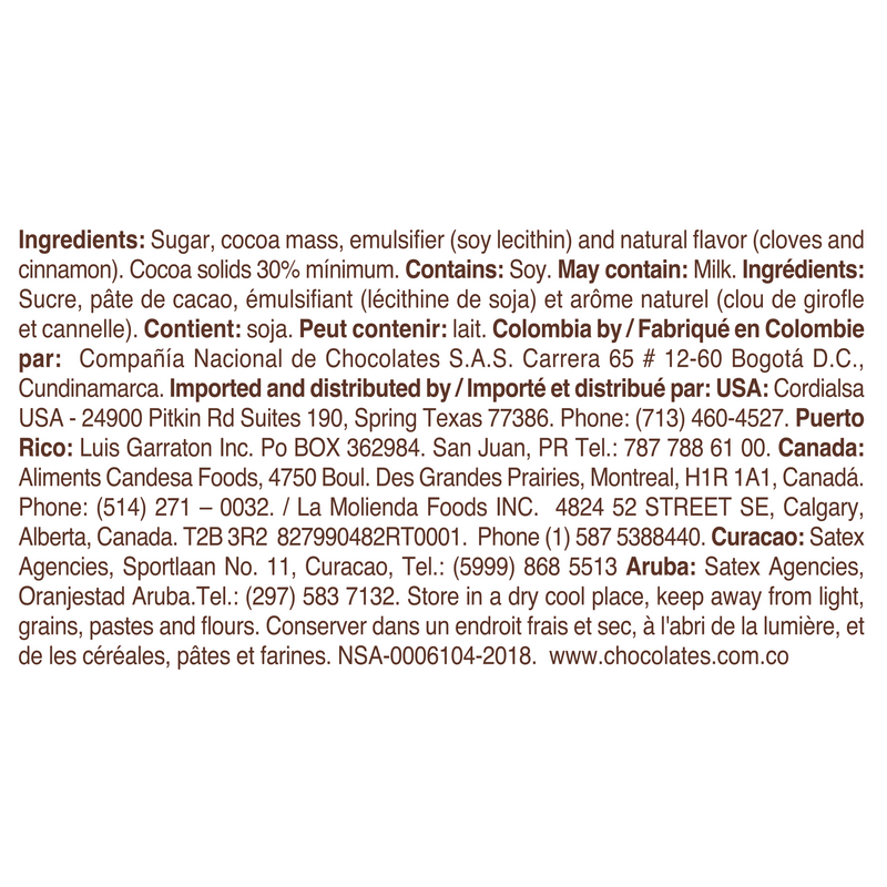 Corona Hot Chocolate Cloves & Cinnamon Resealable, 17.6 oz