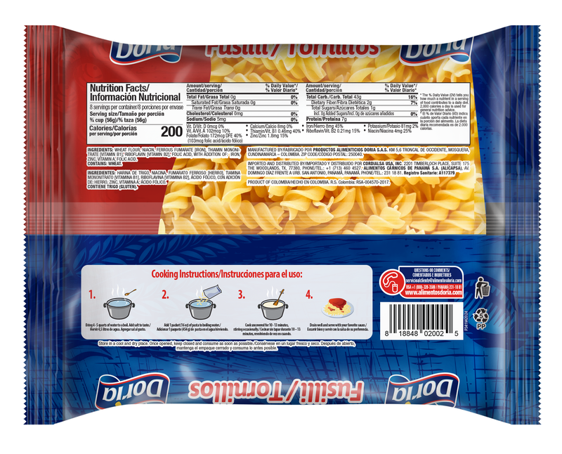 Doria Fusilli, 16 oz