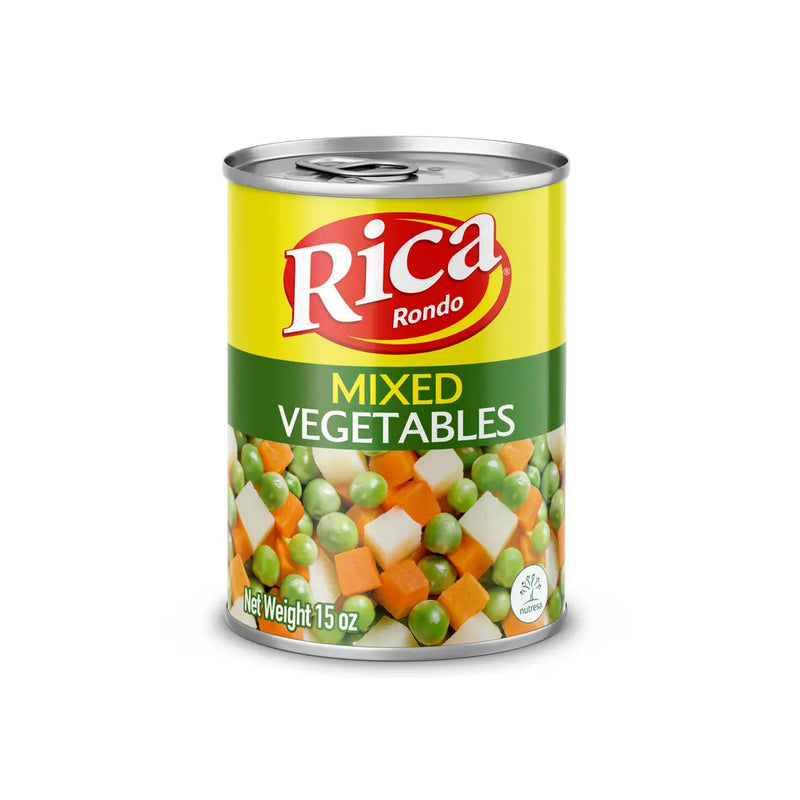 Rica Mixed Vegetables Can, 15 oz
