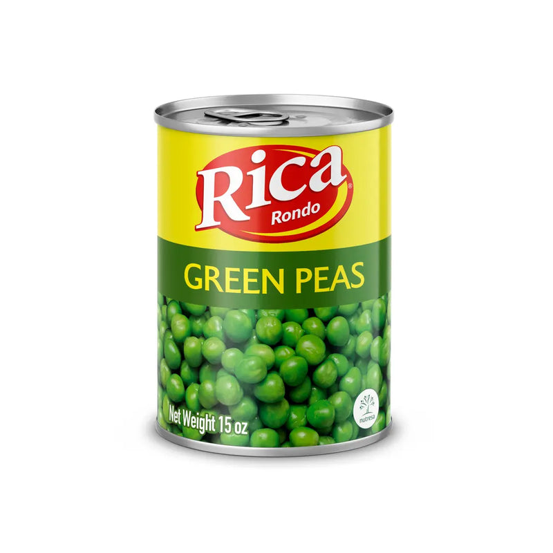 Rica Green Peas Can, 15 oz