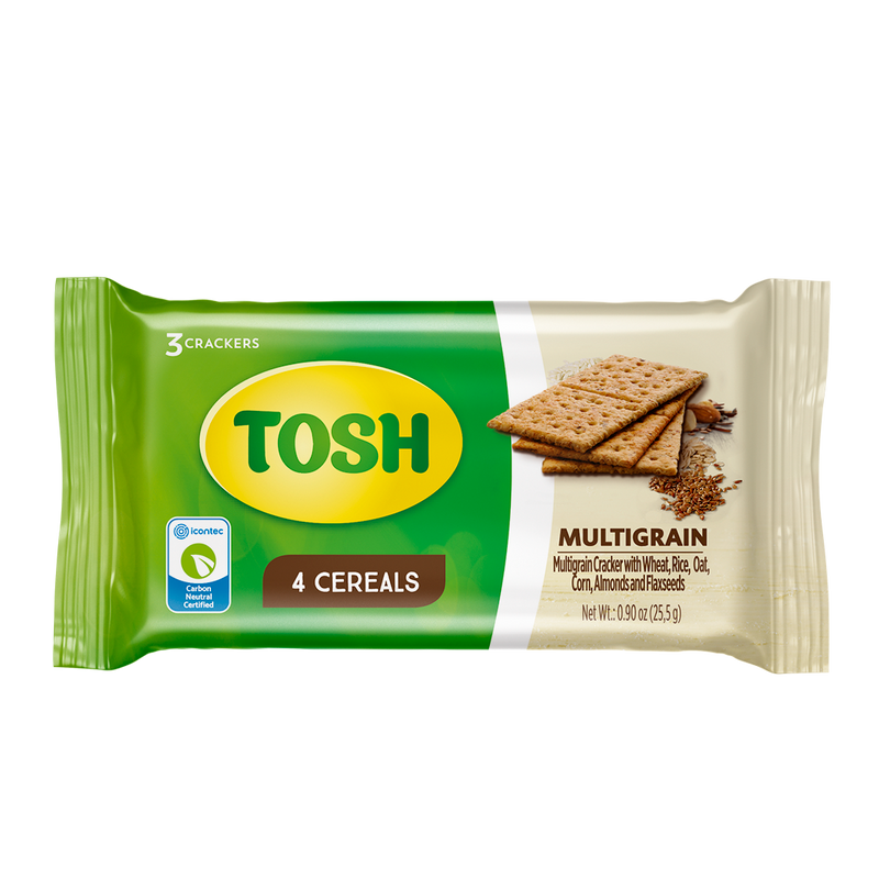 Tosh Galletas Fusión Cereales 9.05 oz - 9 ct