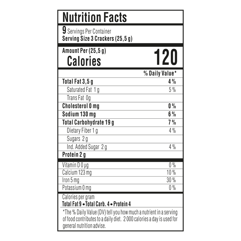 Tosh Galletas Fusión Cereales 9.05 oz - 9 ct