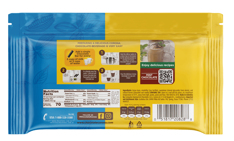 Corona Zero Sugar Resealable Bag, 5.86 oz
