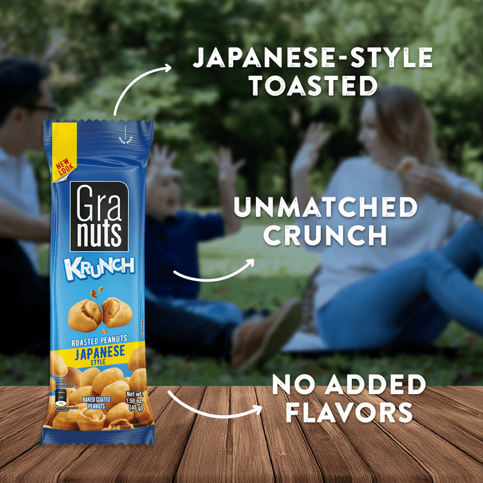 Granuts Krunch Roasted Classic, 12 Count, 1.59 Oz