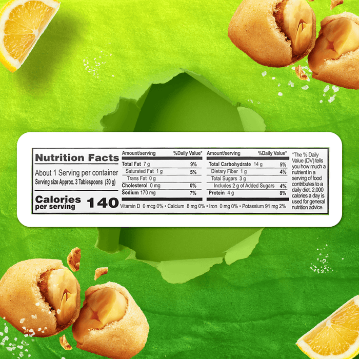 Granuts Krunch Roasted Lemon, 12 Count, 1.59 Oz