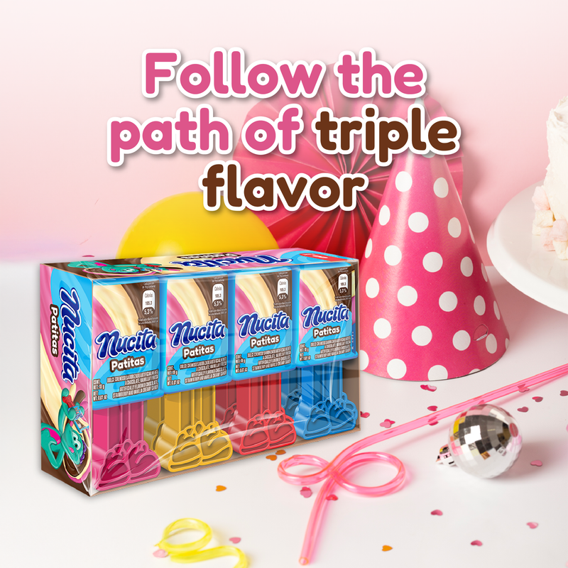 Nucita Patitas Box, 8 Count, 5.3 oz