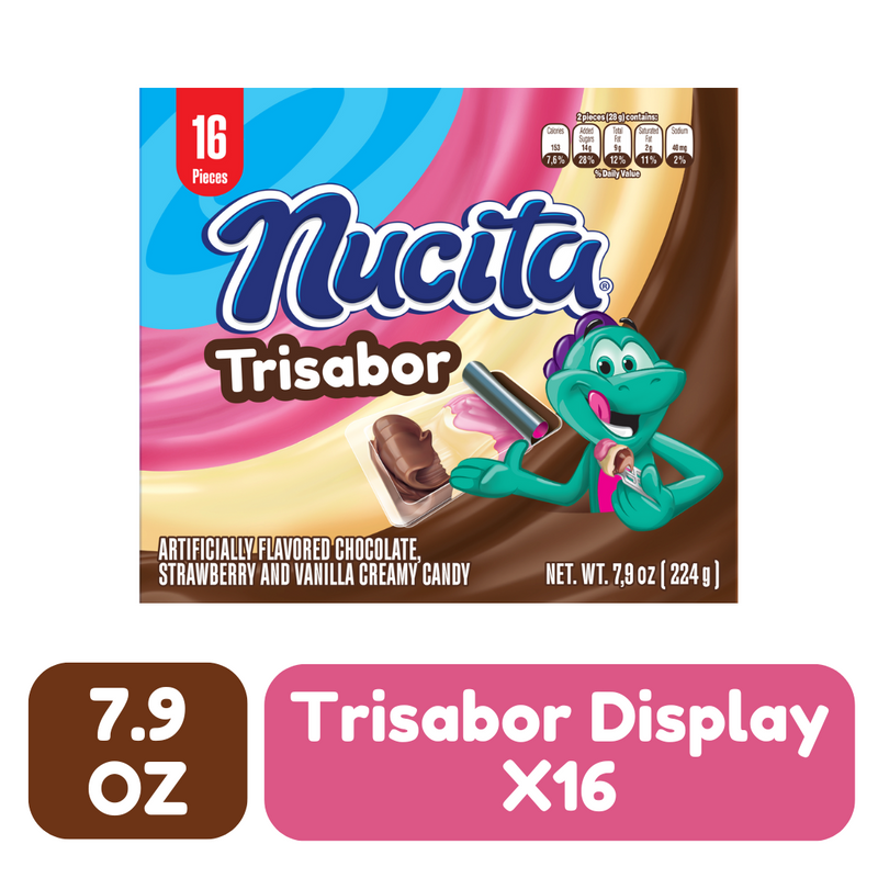 Nucita Tri-Sabor Box, 16 Count, 7.9 oz