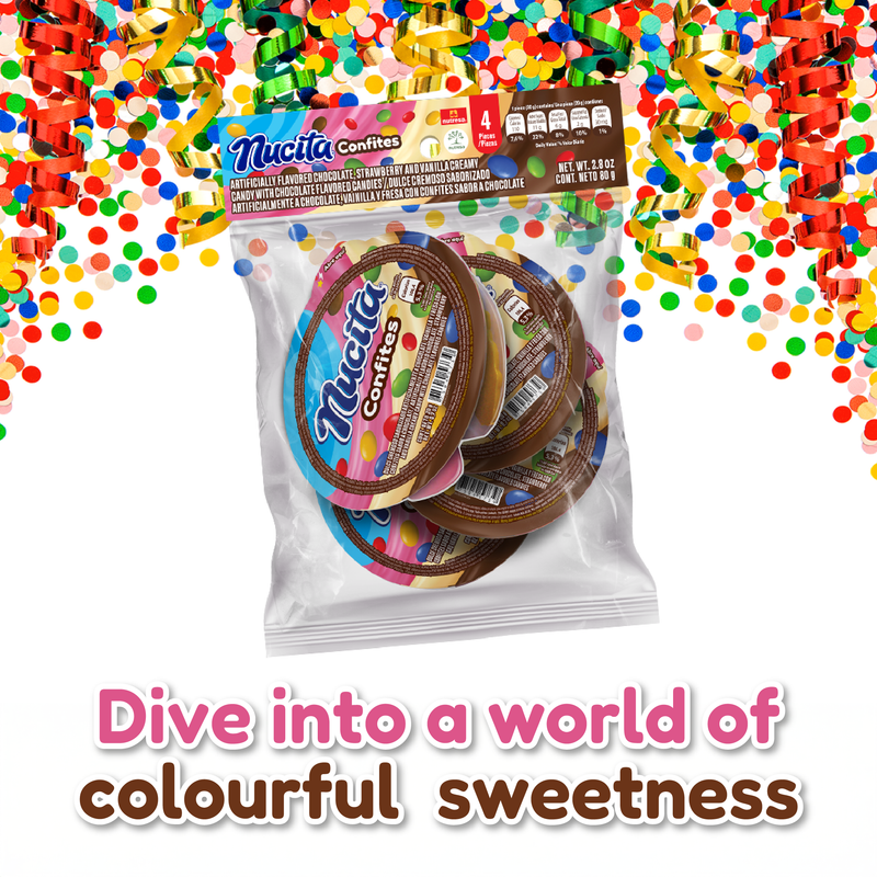Nucita Confites Bag, 4 Count, 2.8 oz