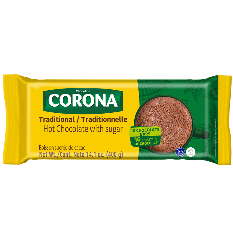 Barra de chocolate dulce Corona 17.6 oz