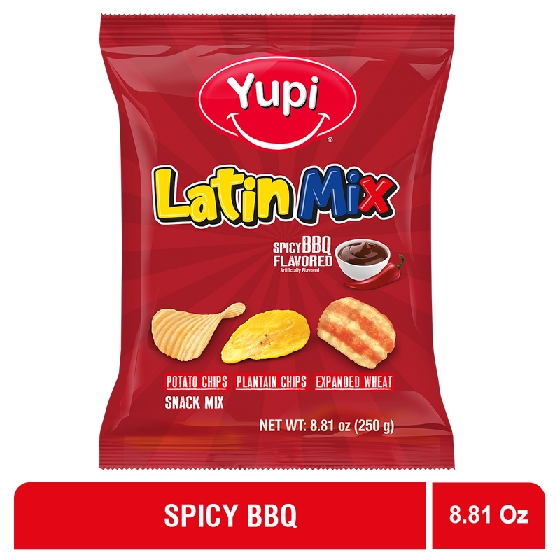 Yupi Golpe Latin Mix, Spicy BBQ Flavored Snack Mix, 8.81 oz