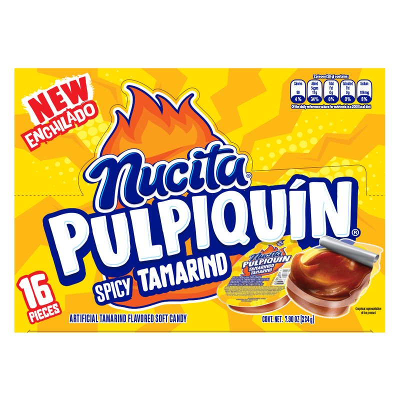 Nucita Pulpiquin Tamarindo, 16 Count, 7.9 Oz
