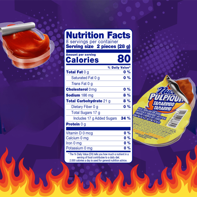 Nucita Pulpiquin Tamarindo, 16 Count, 7.9 Oz