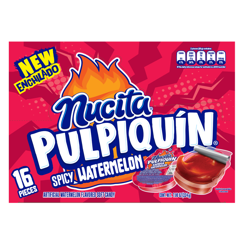 Nucita Pulpiquin Watermelon, 16 Count, 7.9 Oz