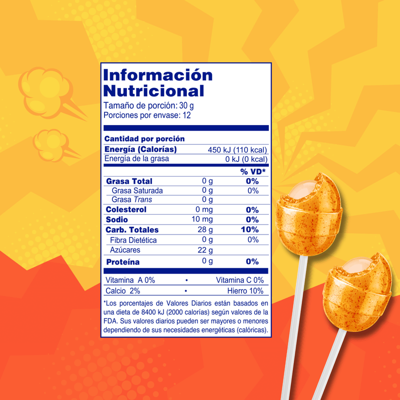 Nucita Piquin Pop Tamarindo, 24 Count, 12.7 Oz