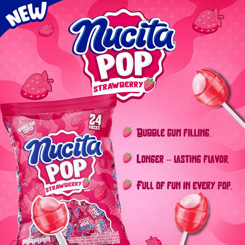 Nucita Pop Strawberry, 24 Count, 12.7 Oz