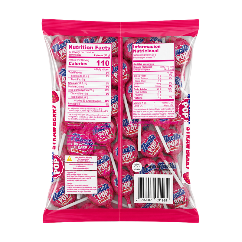 Nucita Pop Strawberry, 24 Count, 12.7 Oz