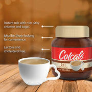 Colcafe, 3 In 1, Instant Coffee, Jar 13.4 Oz, Ready in seconds, Colombian coffee