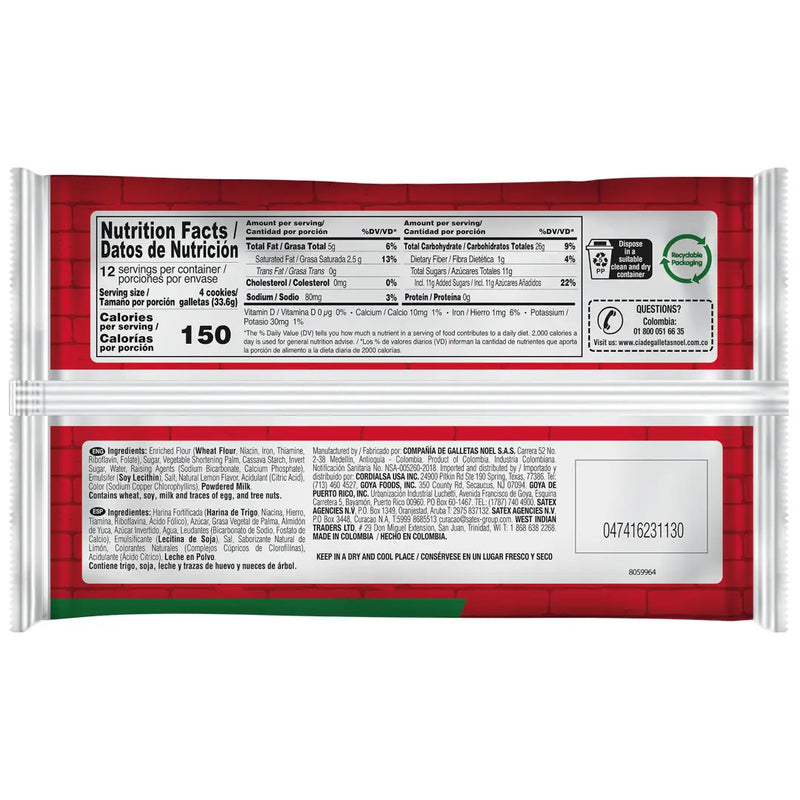 Festival Lemon Cookies, 12 inner pack, 14.21 Oz