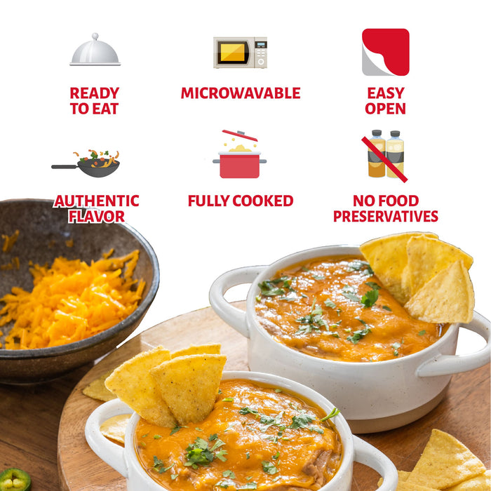 Chata Refried Beans With Chorizo & Cheese Can, 14.8 oz