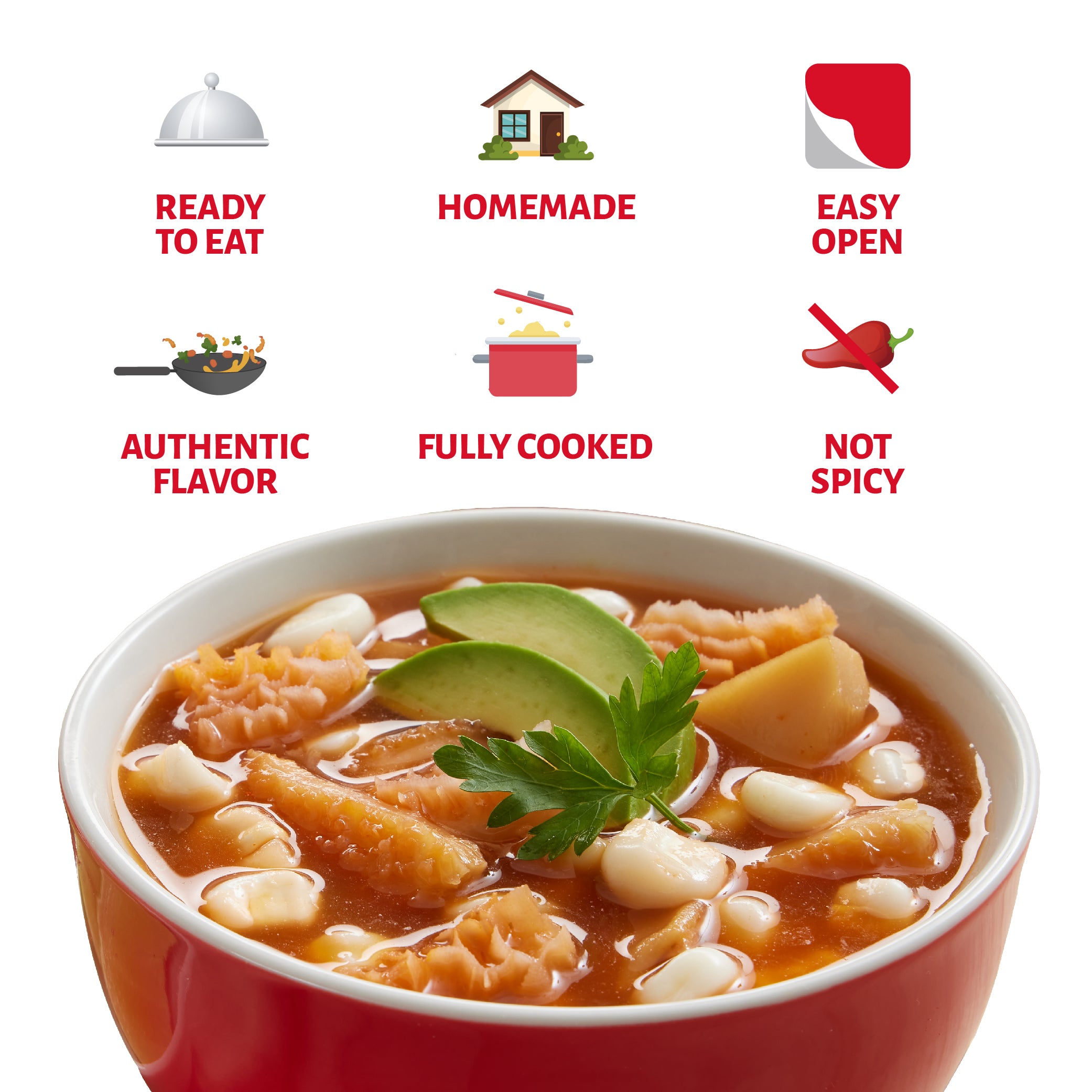 Chata Red Menudo With Hominy Soup Can, 25 oz — Cordialsa USA