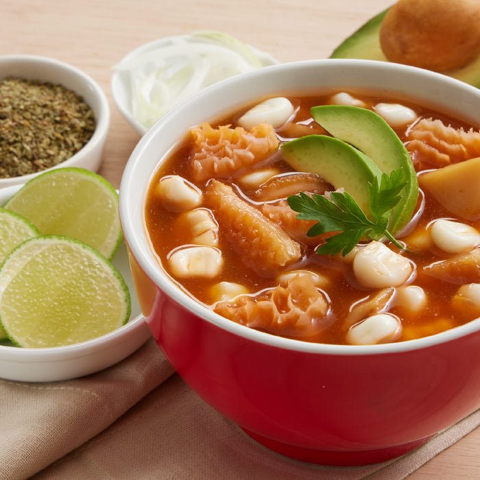 Chata Red Menudo With Hominy Soup Can, 25 oz