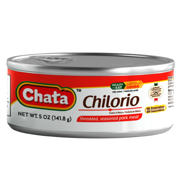Chata Chilorio Pork Can, 5 oz