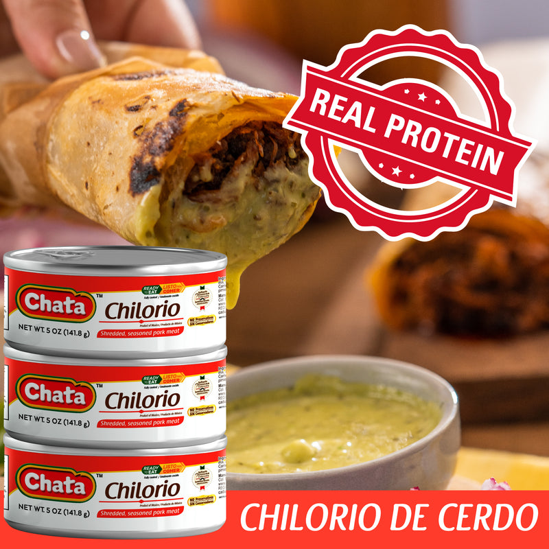 Chata Chilorio Pork Can, 5 oz