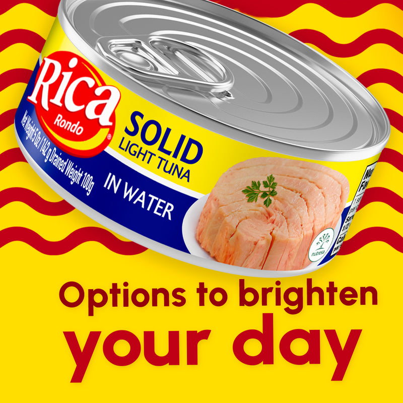 Rica Solid Tuna in Water Can, 5 oz