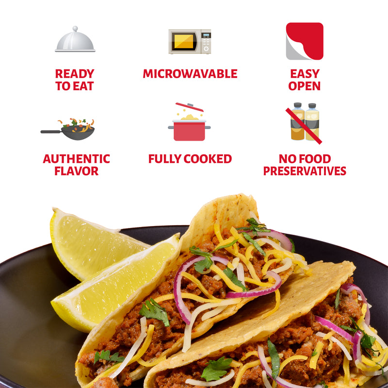 Chata Beef Taco Filling Pouch, 7 oz