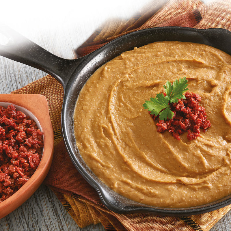 Chata Refried Beans with Chorizo Pouch, 7 oz
