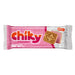 Chiky, Strawberry Cookies, Bag 16.9 Oz, Each Bag contains, 12 inner packs of 6 cookies, A crisp vanilla cookie, dipped in Strawberry chocolate, pack of 12.