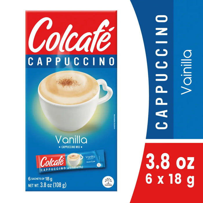 Chocotera, Corona + 2 Colcafe, Capuccino Vanilla, Box 3.8 Oz