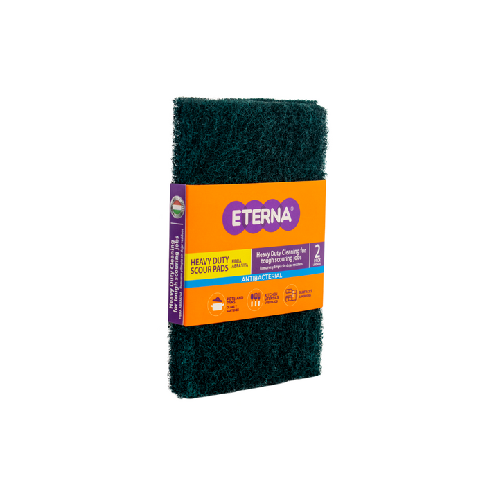 Eterna, Heavy Duty Scour Pad, 2 Pack of 24,  48 Units included