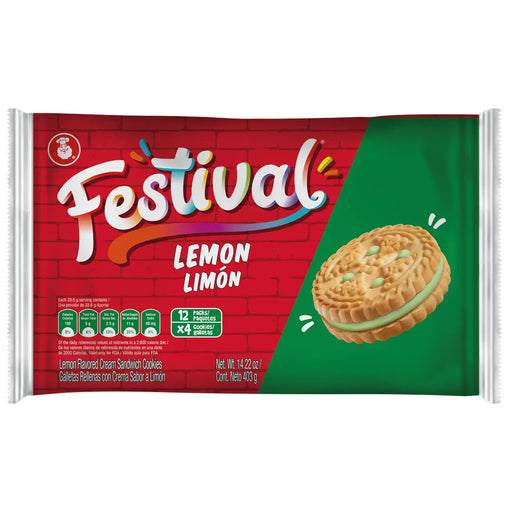 Festival Lemon Cookies, 12 inner pack, 14.21 Oz