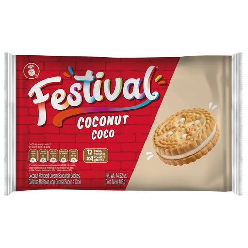 Festival Coconut Cookies, 12 inner pack, 14.21 Oz