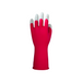  Eterna, Max Flex, Gloves size M, pack of 3, red with white color, 2.36 Oz