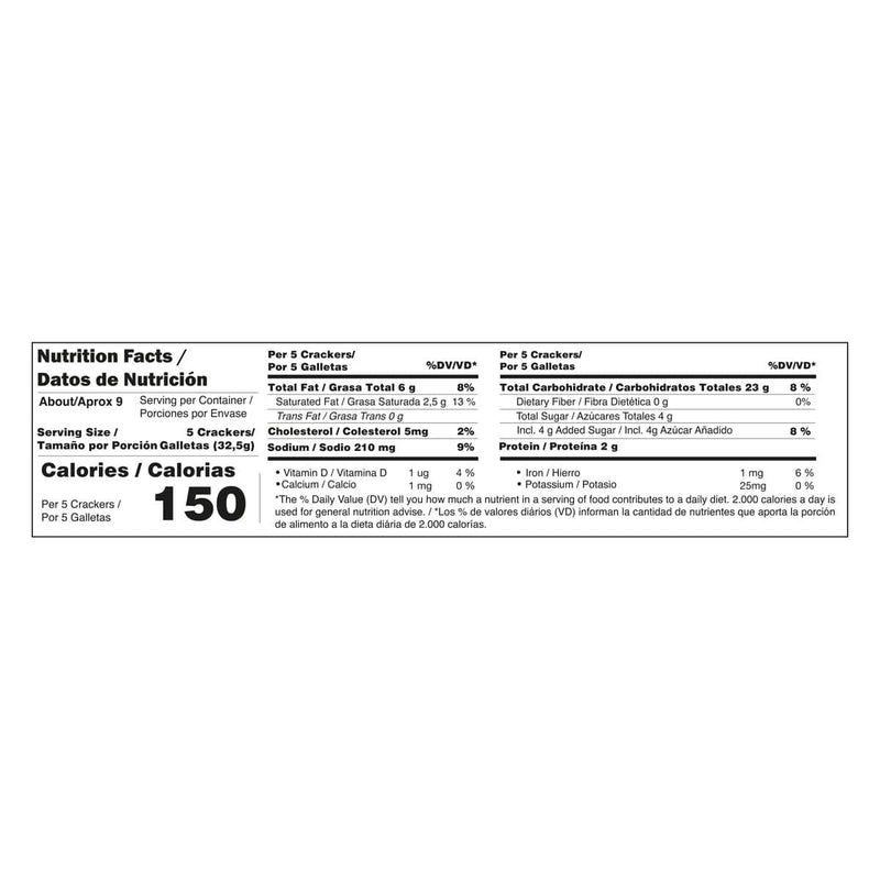 Paquete de galletas Ducales 10.37 oz