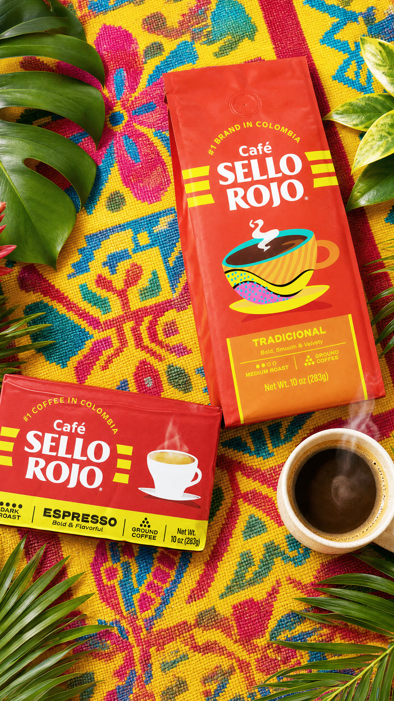 Sello Rojo Ground Coffee Espresso, 10 oz